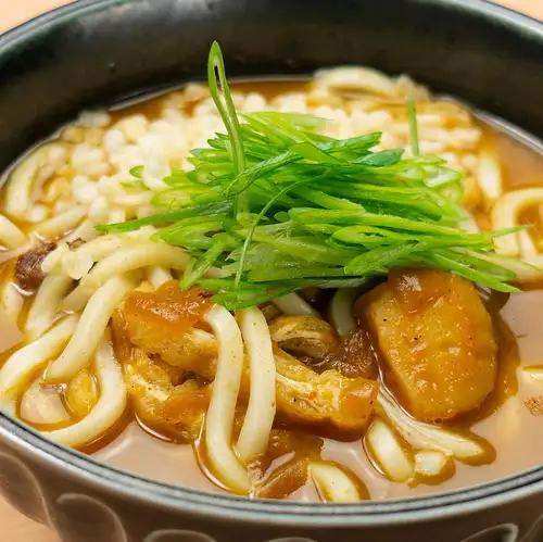 おでん出汁のカレーうどん