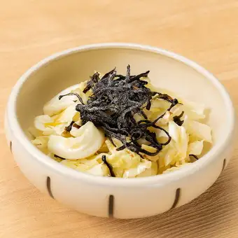 キャベツ塩昆布和え