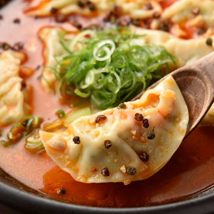 麻辣坦々スープ餃子