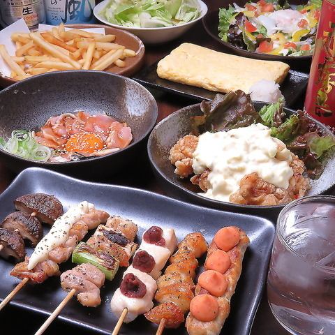 Enjoy authentic yakitori at a reasonable price! Students and adults will surely be satisfied ♪