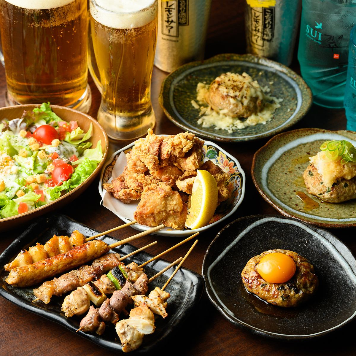 リーズナブルな価格で本格焼き鳥を！学生から大人の方まできっと満足して頂けます♪
