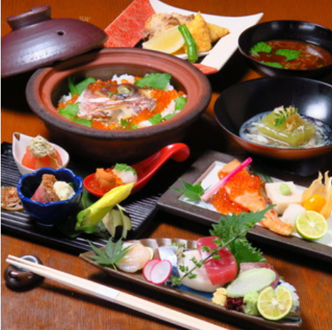 【季節の7000円コース】産直鮮魚の刺身や 旬の焼き物・揚げ物・煮物などを味わう《全8品》◆お料理のみ◆