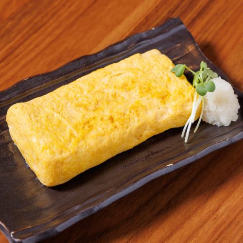 濃厚なコクが溢れ出す!ブランド卵「味宝卵」のだし巻き