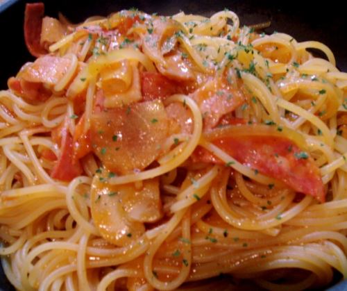 Napolitan spaghetti