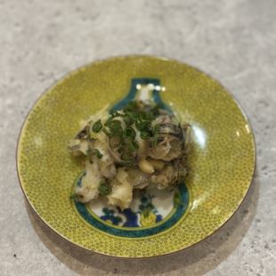 つぶ貝葱和え