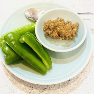 肉味噌ピーマン