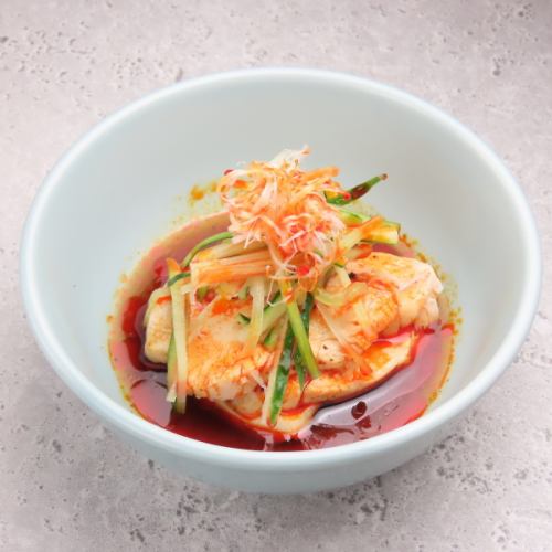 Sichuan style drooling chicken
