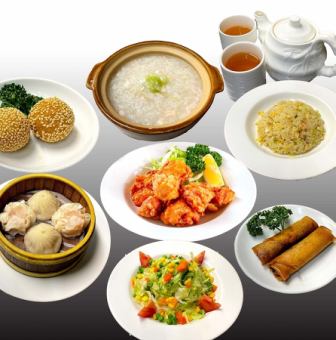 [Dim sum course] 8 dishes of dim sum including shumai, xiao long bao, and spring rolls, 1,680 yen