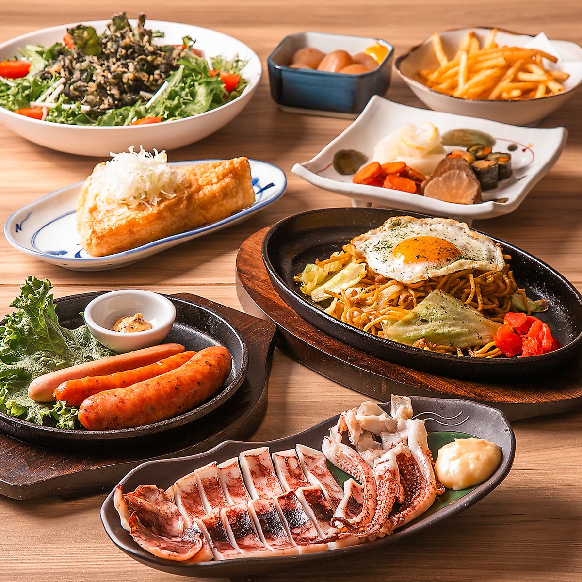 現地の食材を使用した東北の郷土料理をお楽しみいただけます