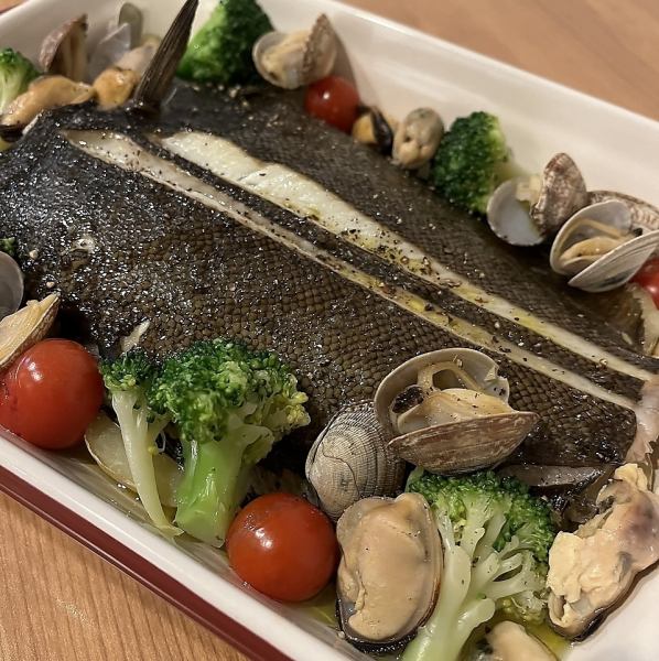 海鮮バルならではの海鮮料理が充実！
