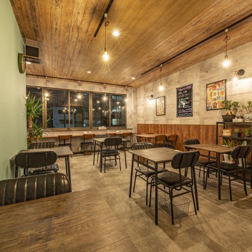 お洒落な雰囲気の店内♪