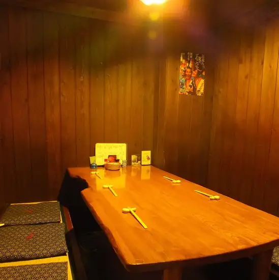 We have private rooms available for small groups.