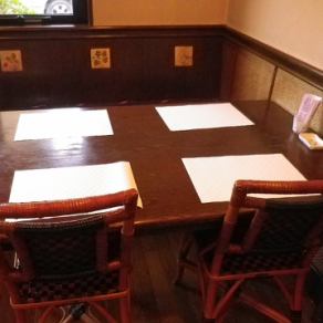気軽に少人数の女子会なども楽しめます。