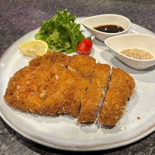 大きいトンカツ
