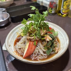 麻辣湯麺パクチー/麻辣冷麺パクチー