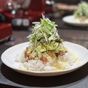 和風タコライス/雑炊(梅・高菜・肉みそ・そぼろ)/チャンコロ/和風出汁のチャンポン