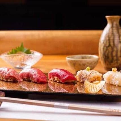 江戸前赤シャリを使用した本格派近代すし