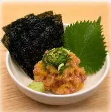 梅とろたく(韓国海苔付き)