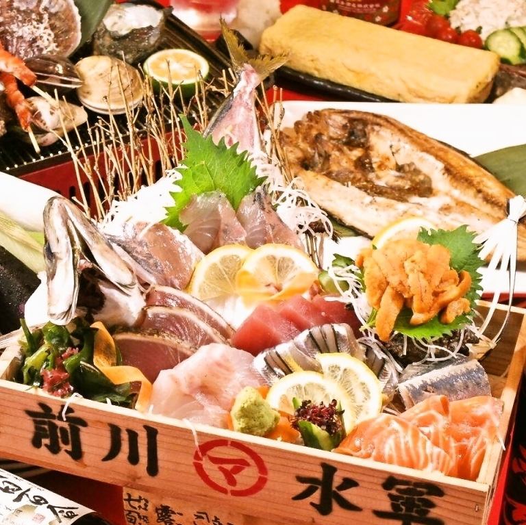 Popular explosion [Maekawa Navy] Various banquet courses available from 3300 yen ★