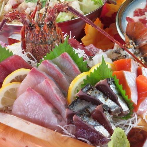 Fresh sashimi at a great price!