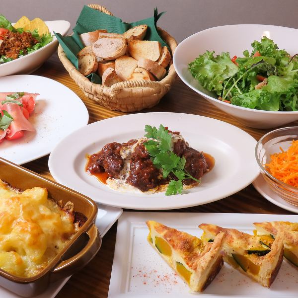 【ご予算に応じて内容を変更可能】人気メニュー盛りだくさん パーティーコース 6000円(税込)~