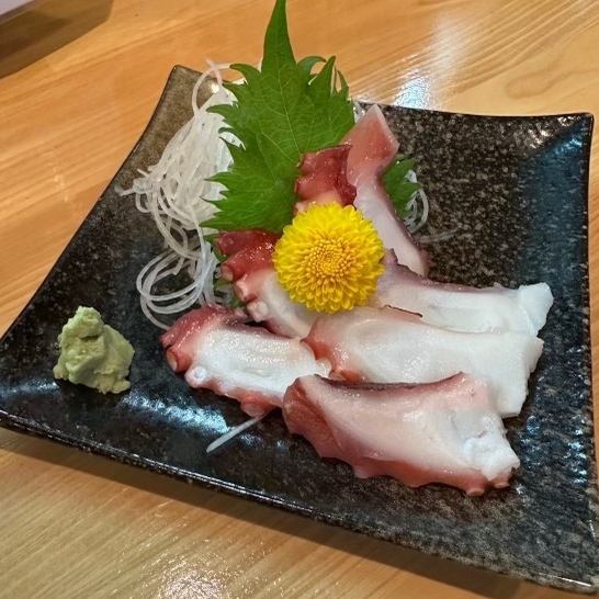 【地元で仕入れたお魚を使用】日替わり刺し
