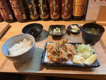唐揚げ定食