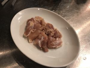 Free-range chicken thigh grilled with umami