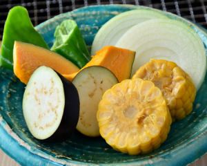 Assorted grilled vegetables