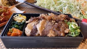 牛バラ焼肉重