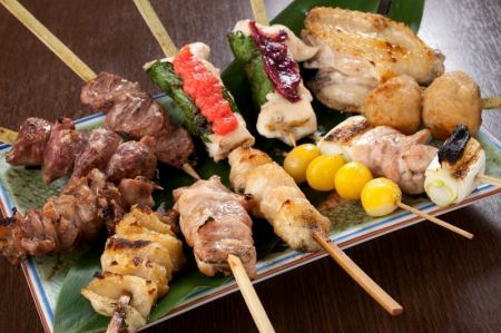 Assorted skewers/10 pieces