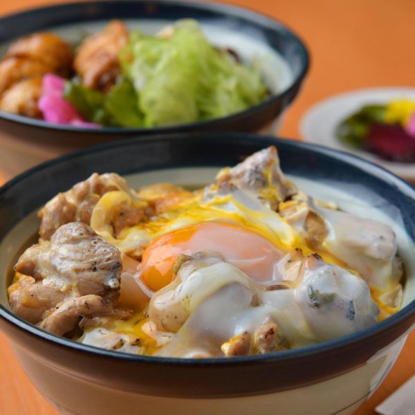 ``Proud dish'' Our most popular menu item, ``Jidori oyakodon'' is a must-try dish.