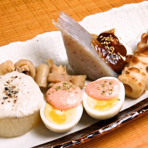 Popular ★ Creative Oden !! Assorted Omakase 680 yen (excluding tax) ~