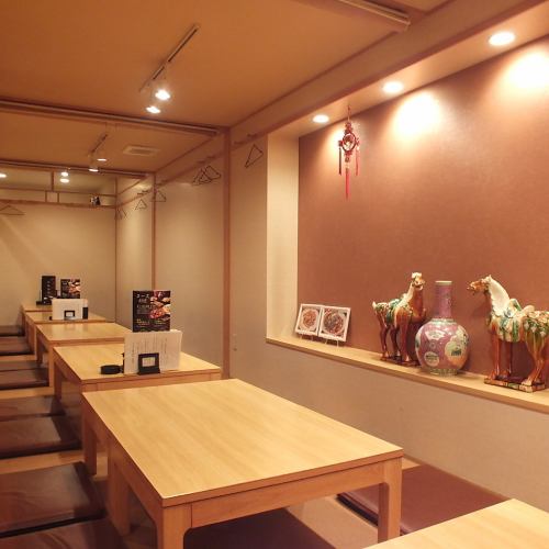 There is a tatami room for up to 24 people