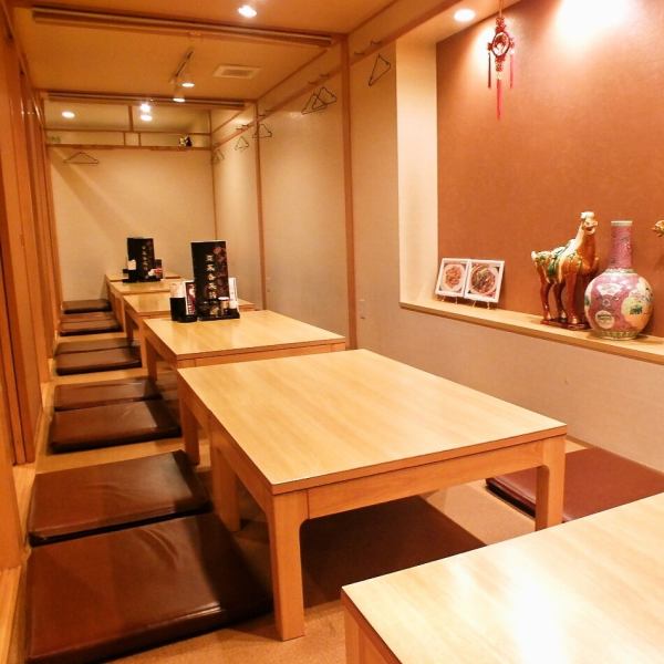 [About seating] Equipped with a tatami room that can accommodate up to 24 people.Please enjoy a very satisfying order buffet in the comfort of your own tatami room! Great for families and banquets as well.