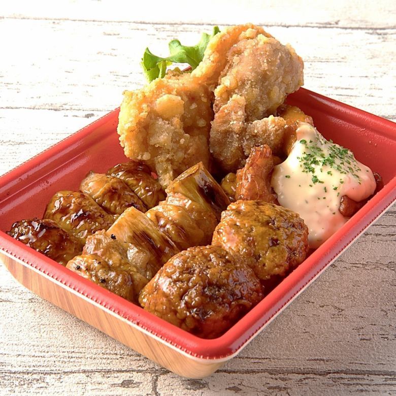 Assortment of 3 kinds of Oyamadori side dishes
