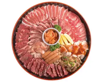 韓国苑得々焼肉セット 2人前
