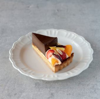 ショコラプリンタルト