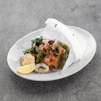 魚介と旬菜のフリット