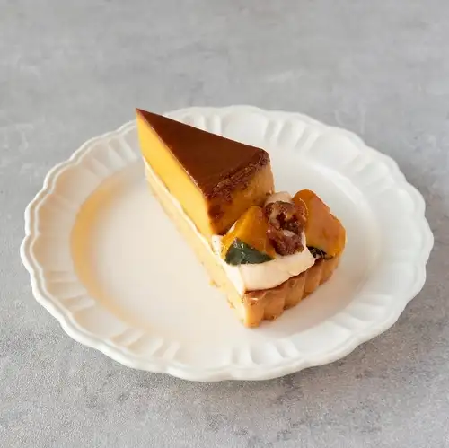 かぼちゃプリンタルト