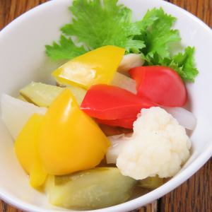 pickled vegetables