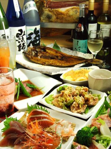 120 minutes all-you-can-drink 7 dishes 4,000 yen
