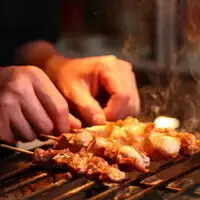 【2名様用】120分飲み放題付◆全10品◆当店自慢の炭火焼鳥&人気逸品を味わうカウンターコース松