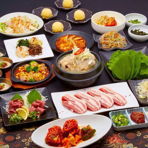 本格韓国料理◆鶴橋駅5分♪お祝い事やご家族利用も◎コース多数