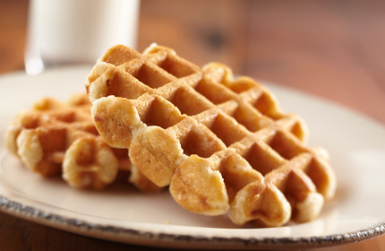 ワッフル ストロベリー＆ミルククリーム（Strawberry & Milk Cream waffle）