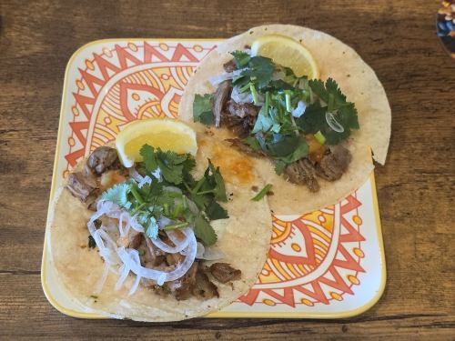 名物【タコス】で味わう本格メキシカン