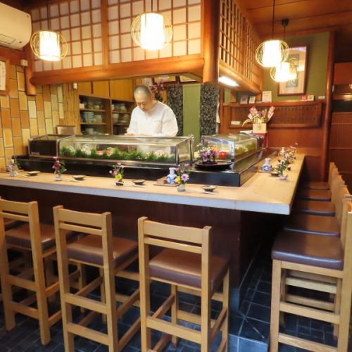 職人技を目の前で堪能◎