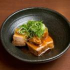 Simmered pork belly