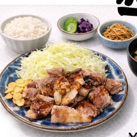 ≪ボリューム満点≫肉厚ジューシー!スタミナ満点!「鉄板トンテキ定食」