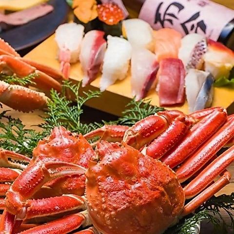 話題の”海鮮寿司食べ放題”が楽しめる！海の恵みを贅沢に。産地直送の新鮮鮮魚をどうぞ！
